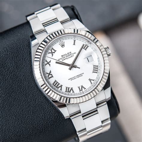 rolex datejust 41 roman numerals|rolex datejust 41 smooth bezel.